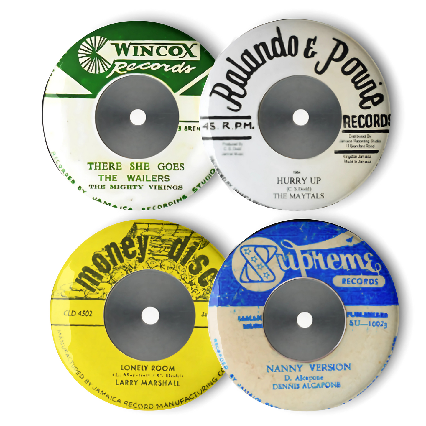 The Coxson Collection | Set #0127 | Collectable Reggae Pins