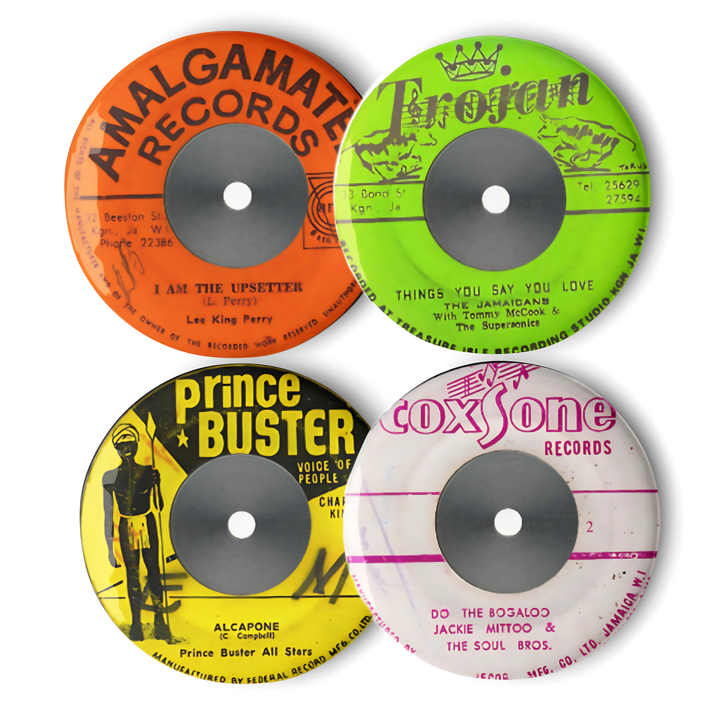 The Big Four Collection II | Set #0106 | Collectable Reggae Pins