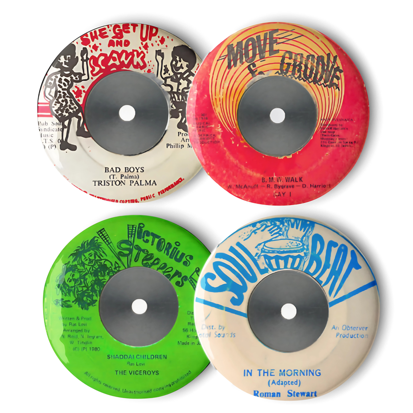 The Dancers Collection | Set #0130 | Collectable Reggae Pins