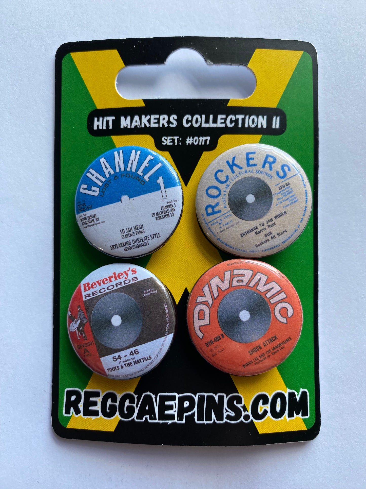 Hit Makers Collection II | Set #0117 | Collectable Reggae Pins