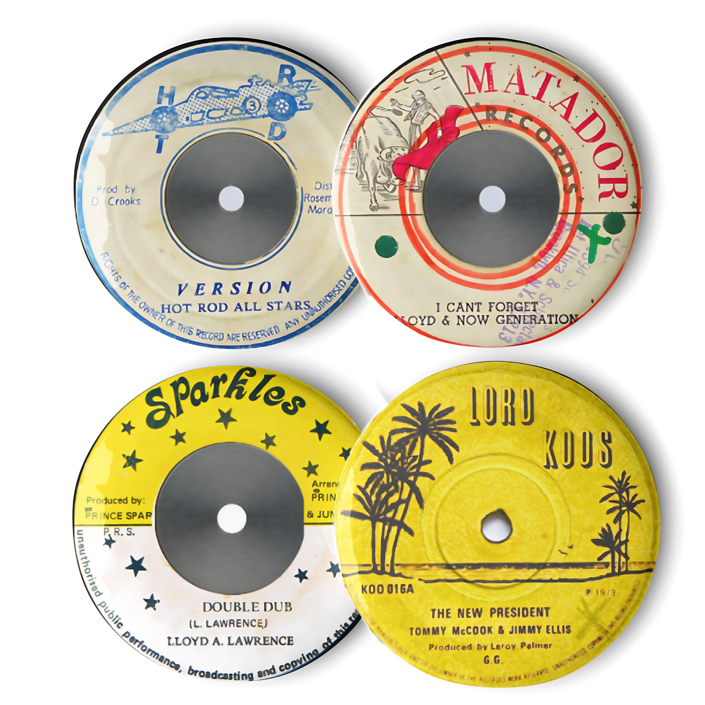 The Classics Collection | Set #0119 | Collectable Reggae Pins