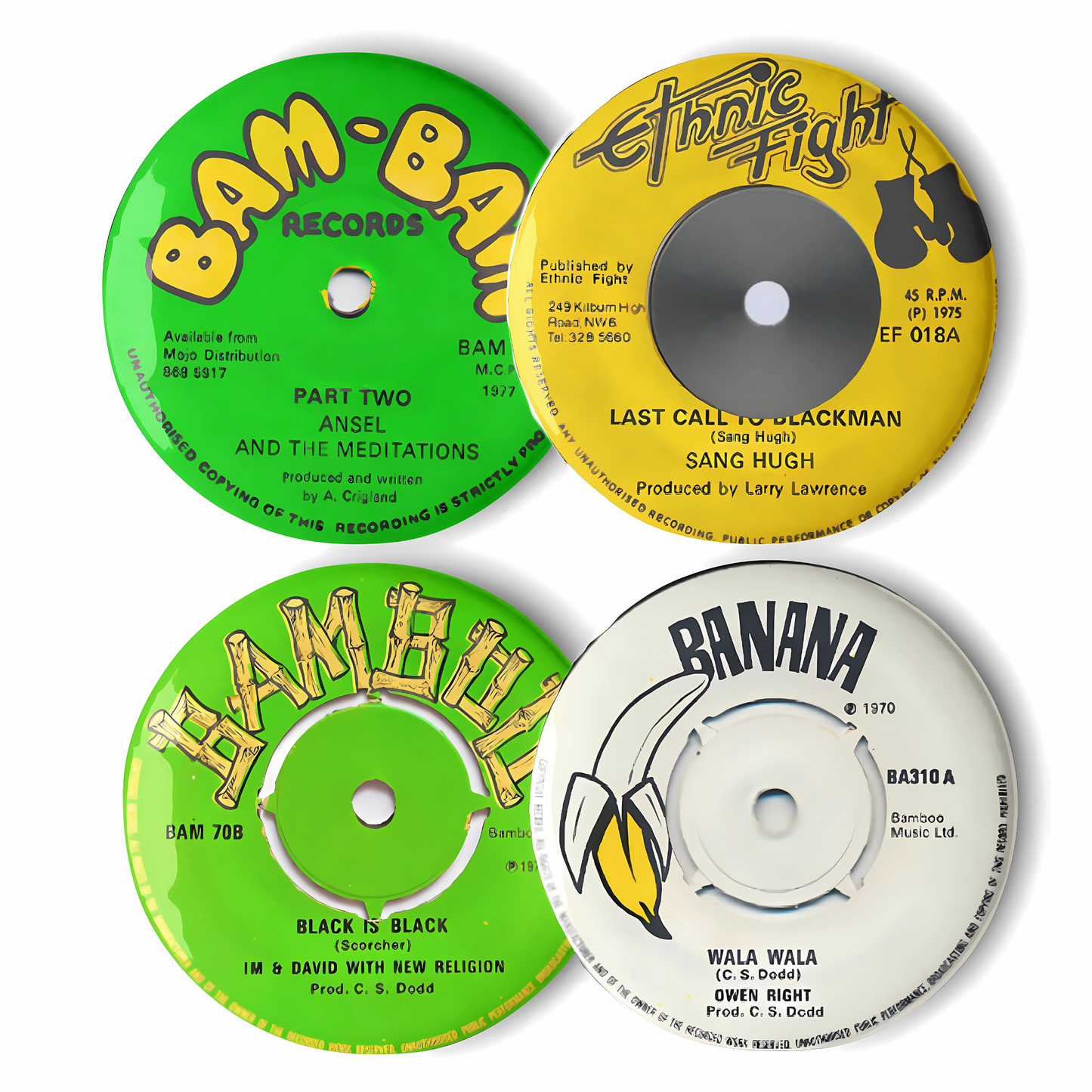 The UK Collection | Set #0116 | Collectable Reggae Pins