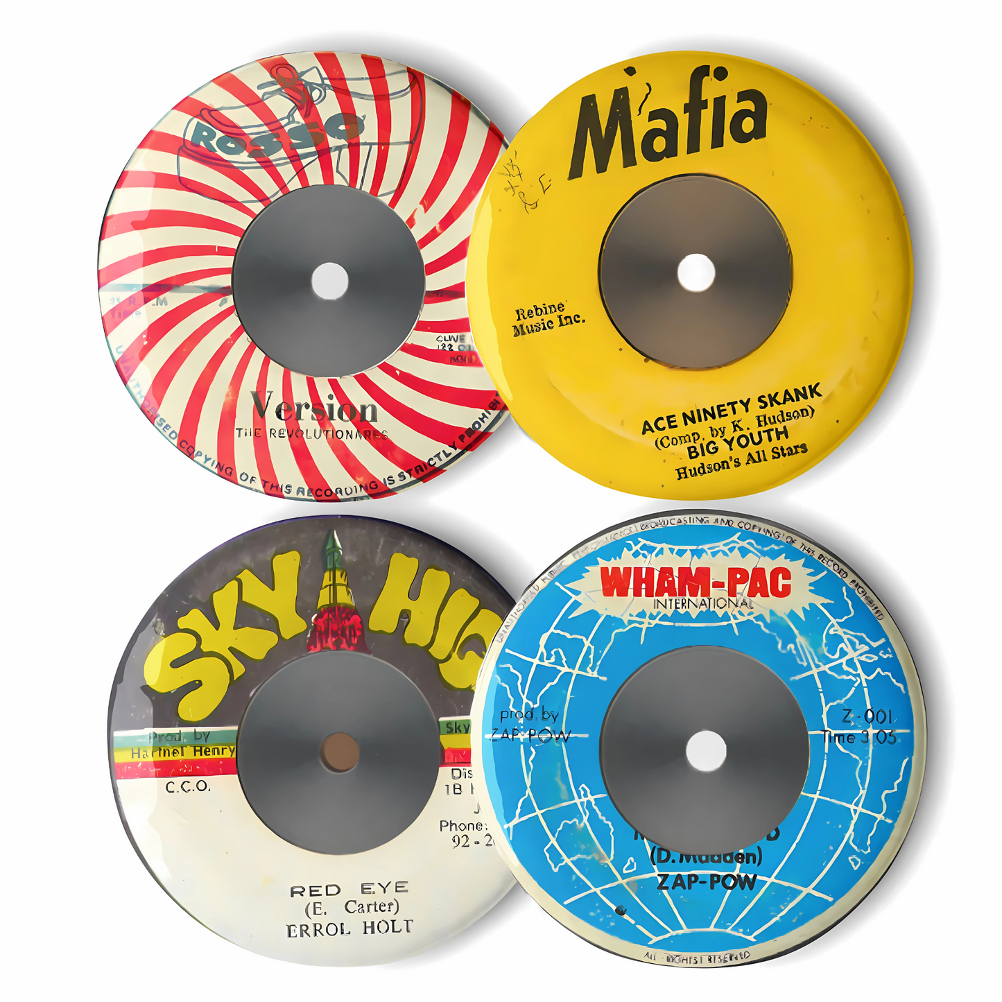 Mixed Collection II | Set #0129 | Collectable Reggae Pins