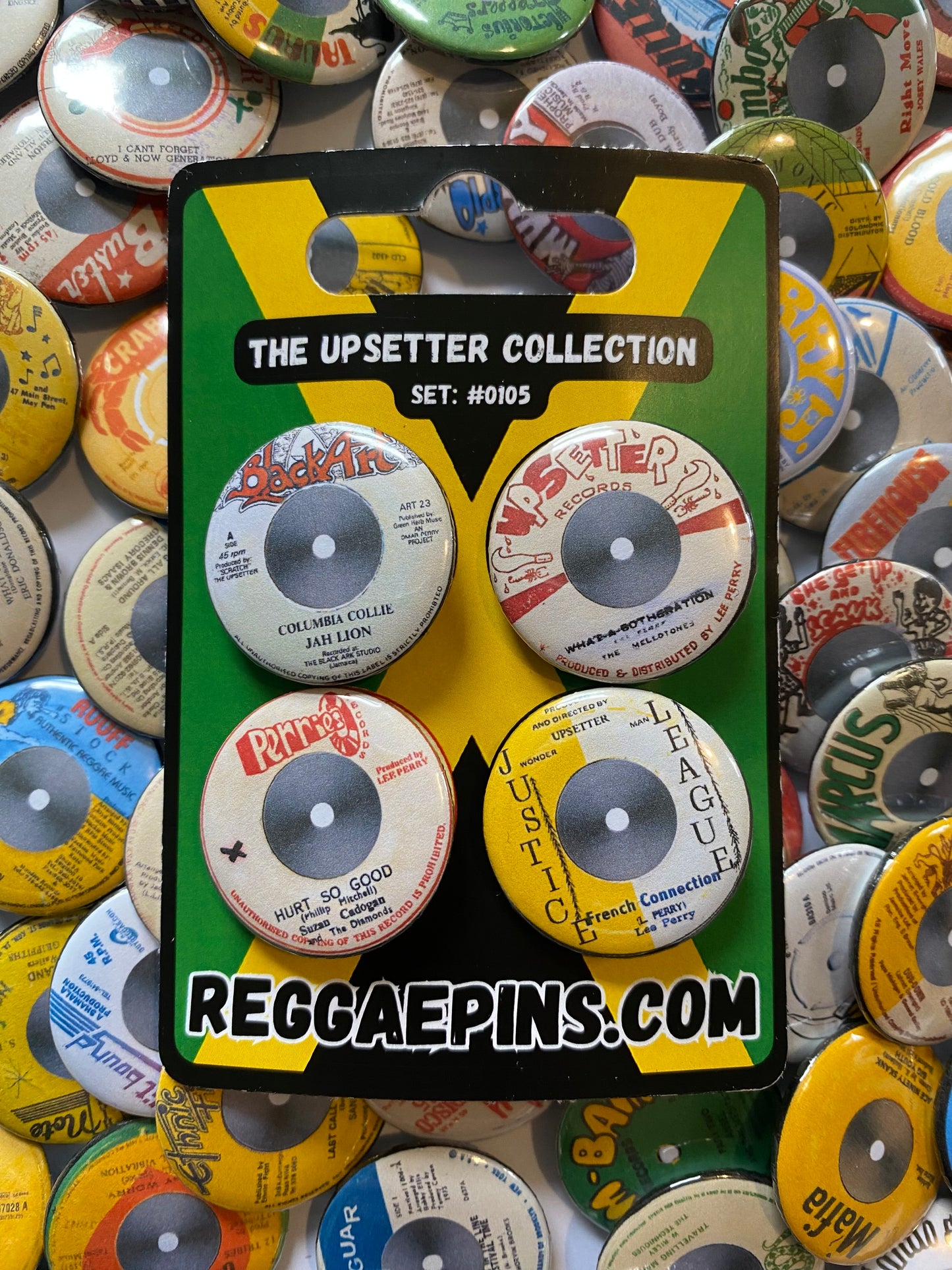 The Upsetter Collection | Set #0105 | Collectable Reggae Pins