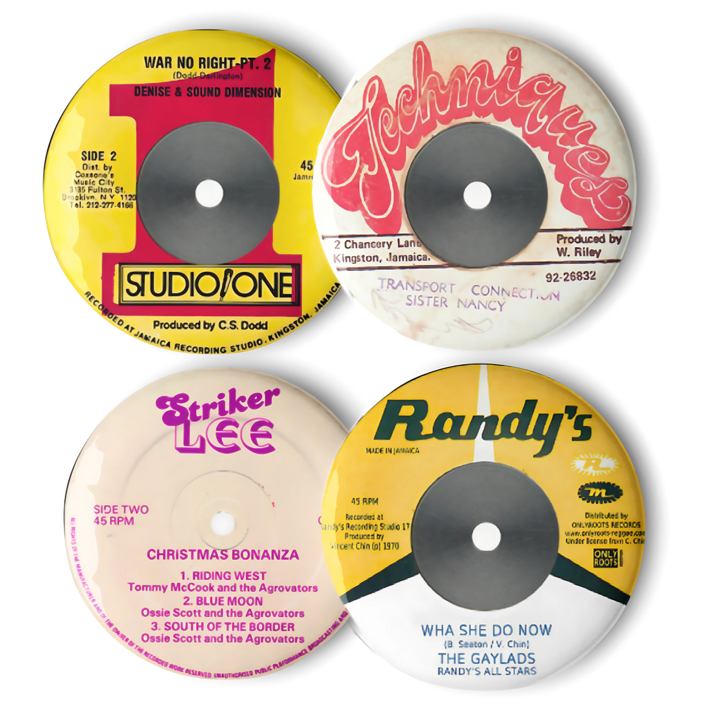 The Hitmakers Collection III | Set #0125 | Collectable Reggae Pins