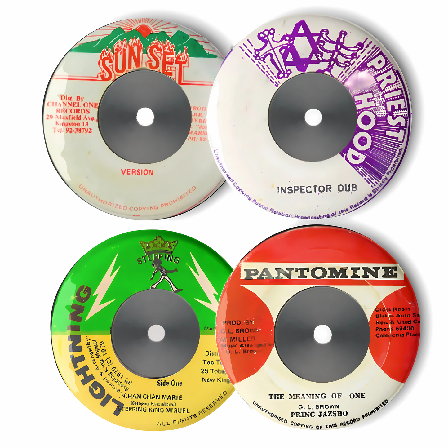 Mixed Collection | Set #0122 | Collectable Reggae Pins