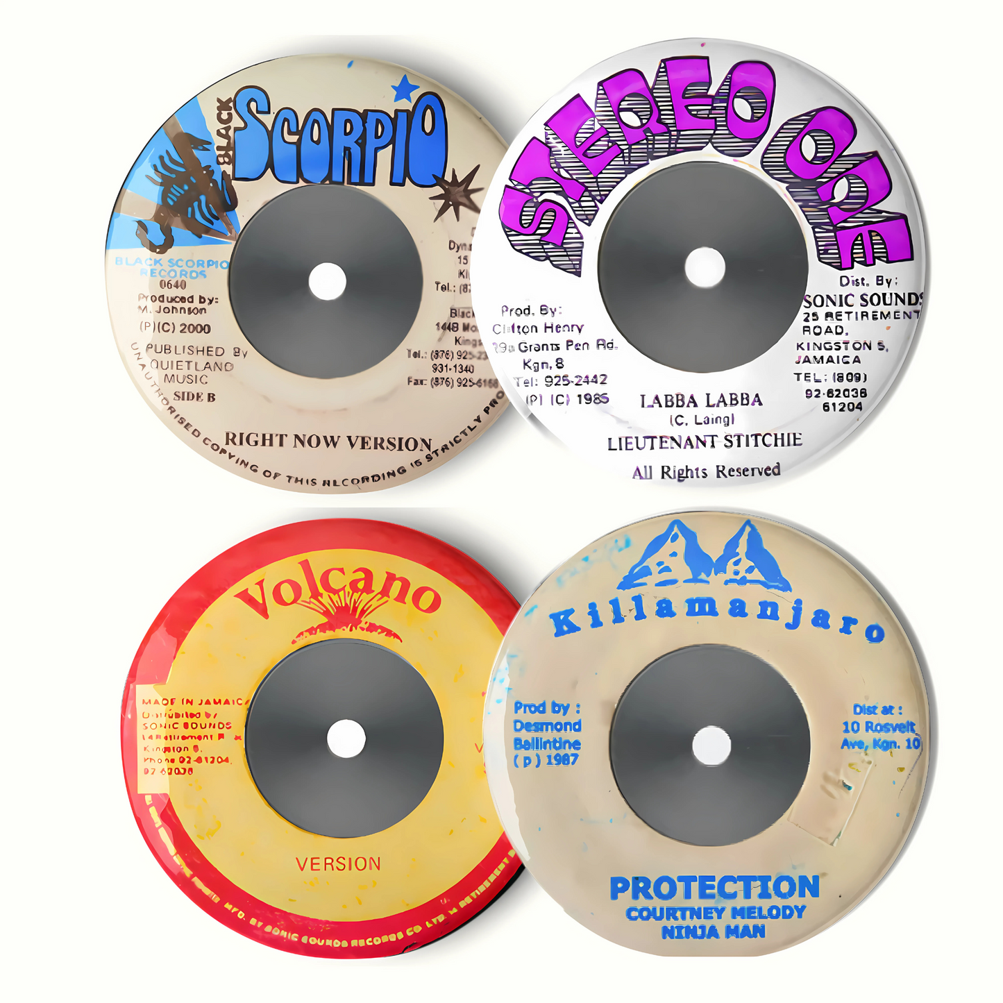 The Soundsystem Collection | Set #0113 | Collectable Reggae Pins